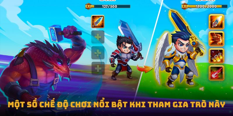 Một số chế độ chơi nổi bật khi tham gia game Hero Wars